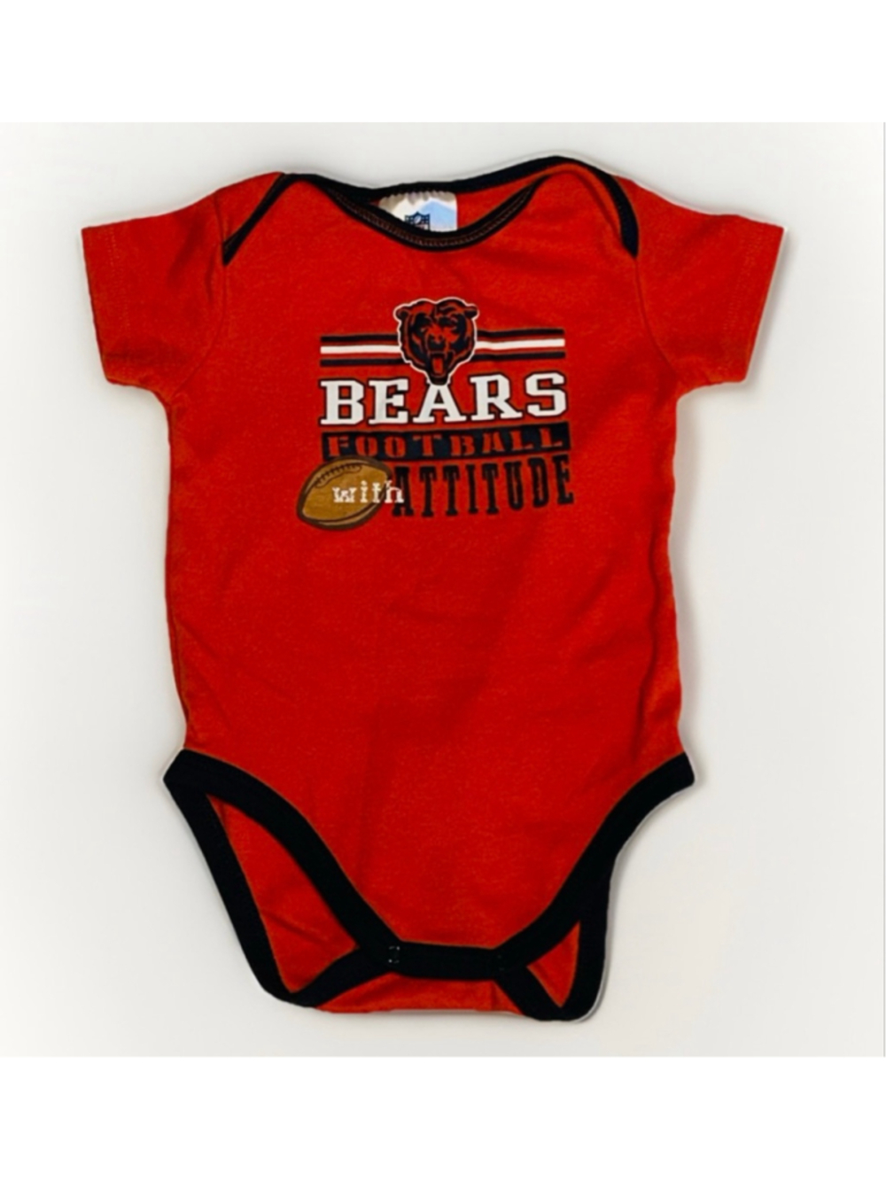 NFL Team Apparel Chicago Bears Body Suit Size 6-12 Months